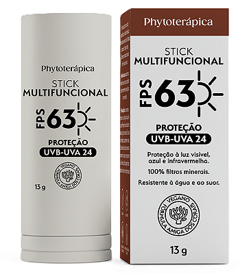 Phytoterápica Stick Multifuncional FPS 63 Cor #60 13g