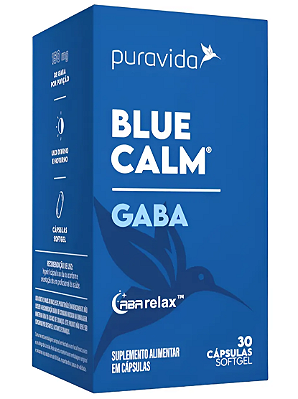 Puravida Blue Calm GABA em Cápsulas Veganas (150mg)