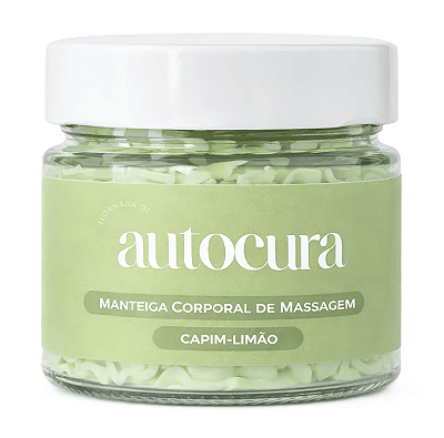 Jornada Manteiga Corporal de Massagem Chakra Cardíaco Capim Limão 180g