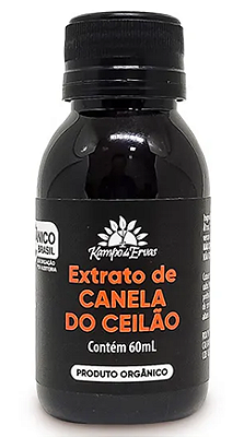 Kampo de Ervas Extrato de Canela do Ceilão Orgânico 60ml