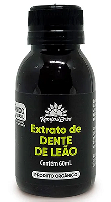 Kampo de Ervas Extrato de Dente de Leão Orgânico 60ml