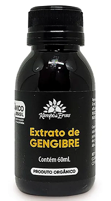 Kampo de Ervas Extrato de Gengibre Orgânico 60ml