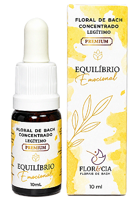 Flor & Cia Floral de Bach Concentrado Equilíbrio Emocional 10ml
