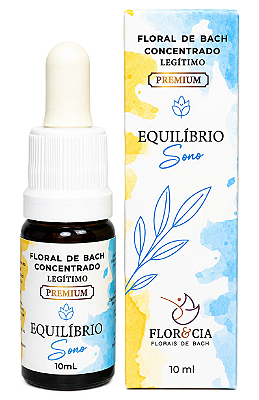 Flor & Cia Floral de Bach Concentrado Equilíbrio Sono 10ml