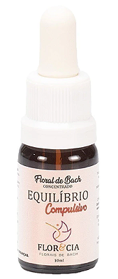 Flor & Cia Floral de Bach Concentrado Equilíbrio Compulsivo 10ml