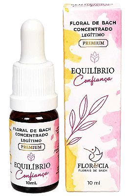 Flor & Cia Floral de Bach Concentrado Equilíbrio Confiança 10ml
