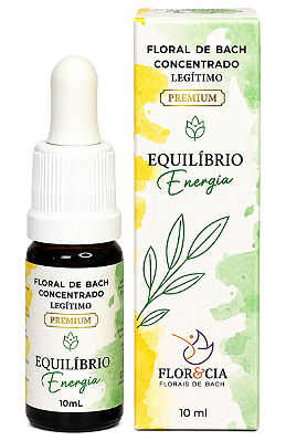Flor & Cia Floral de Bach Concentrado Equilíbrio Energia 10ml
