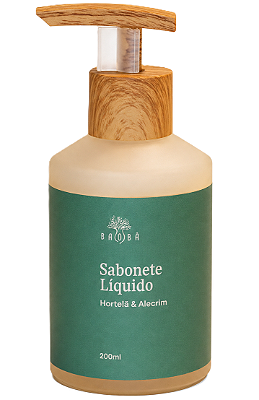Baobá Sabonete Líquido Hortelã e Alecrim