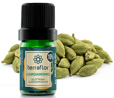 Terra Flor Óleo Essencial de Cardamomo Diluído 10% 5ml