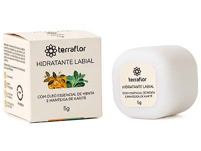 Terra Flor Hidratante Labial Menta e Karité 5g