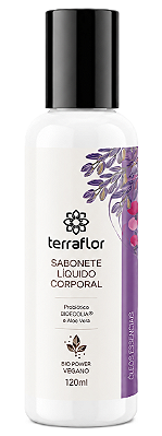 Terra Flor Sabonete Líquido Corporal com Lavanda e Gerânio 120ml