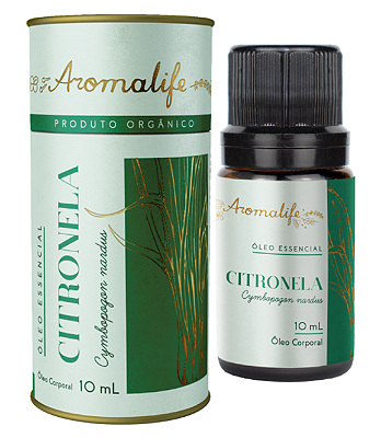 Aromalife Óleo Essencial de Citronela Orgânico 10ml