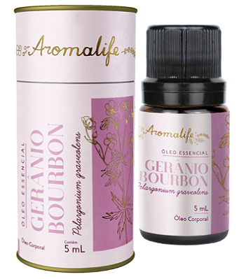 Aromalife Óleo Essencial de Gerânio Bourbon 5ml
