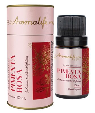 Aromalife Óleo Essencial de Pimenta Rosa 10ml