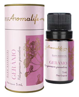Aromalife Óleo Essencial de Gerânio GT Egito 5ml