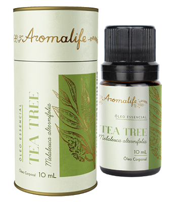 Aromalife Óleo Essencial de Tea Tree (Melaleuca) GT Austrália 10ml