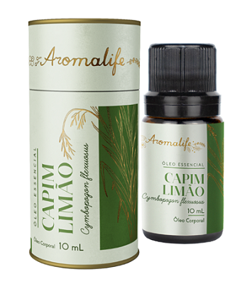 Aromalife Óleo Essencial de Capim Limão 10ml