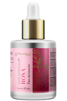 Aromalife Óleo de Rosa Pronto Para a Pele 20ml
