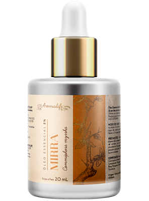 Aromalife Óleo de Mirra Pronto Para a Pele 20ml
