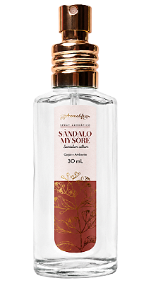 Aromalife Spray Aromático Sândalo Mysore Corpo e Ambiente 30ml