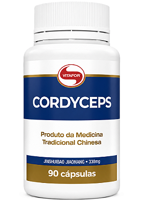 Vitafor Cordyceps (Jinshuibao Jiaonang) em Cápsulas Veganas - 90 caps