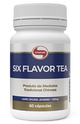 Vitafor Six Flavor Tea (Liuwei Dihuang Jiaonang) em Cápsulas - 60 caps