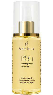 Herbia Body Splash Cabelo e Corpo Trau Benjoim Natur 150ml