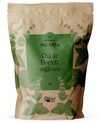 Iamaní Folhas de Hortelã Orgânica Para Infusão 30g