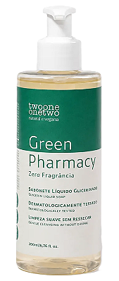 Twoone Onetwo Sabonete Líquido Glicerinado Natural Sem Fragrância 200ml