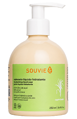 Souvie Sabonete Líquido Hidratante Capim Limão 250ml