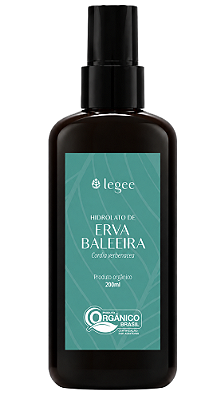 Legee Hidrolato de Erva Baleeira Orgânico 200ml