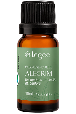 Legee Óleo Essencial de Alecrim QT Cânfora Orgânico 10ml