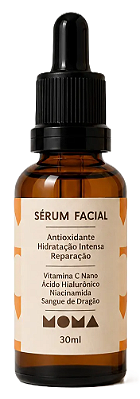 Moma Sérum Facial c/ Vitamina C, Niacinamida e Sangue de Dragão 30ml