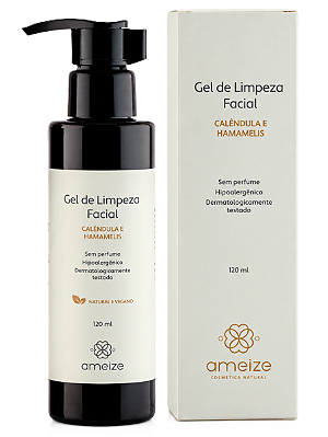 Ameize Gel de Limpeza Facial Sem Perfume com Calêndula e Hamamelis 120ml
