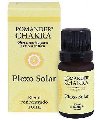 Pomander Chakra Plexo Solar Blend Concentrado para Massagem e Difusor 10ml