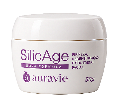 Auravie Silic Age - Creme Facial Efeito Lifting Natural 50g