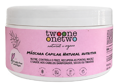 Twoone Onetwo Máscara Capilar Nutritiva Instant Repair 200g