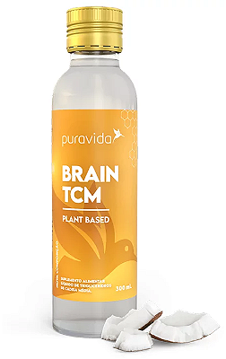 Puravida Brain TCM - Lótus de Coco / Óleo de Coco Concentrado 300ml