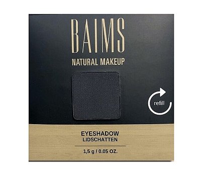 Baims Sombra Mineral / Eyeshadow - 100 Back to Black (Refil) 1,4g