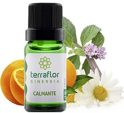 Terra Flor Sinergia Calmante com Óleos Essenciais 10ml