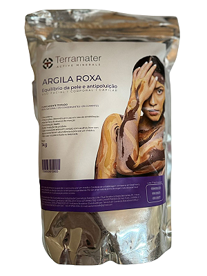 Terramater Argila Roxa 1kg