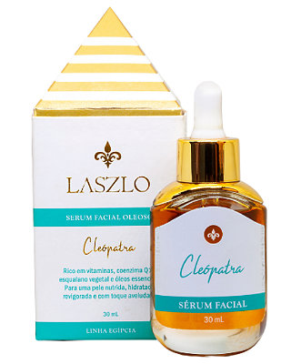 Laszlo Cleópatra Sérum Facial com Coenzima Q10, Esqualano e Vitamina C 30ml