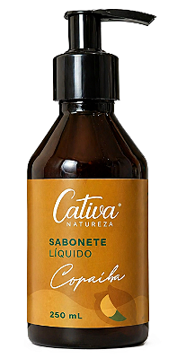 Cativa Natureza Copaíba Sabonete Líquido 250ml