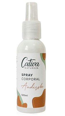 Cativa Natureza Andiroba Spray Hidratante Corporal Repelente 120ml