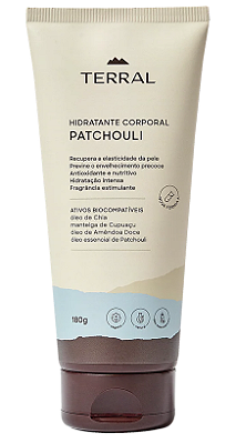 Terral Natural Hidratante Corporal Patchouli Dark 180g