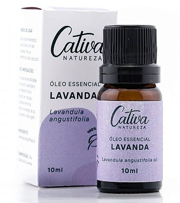 Cativa Natureza Óleo Essencial de Lavanda 10ml