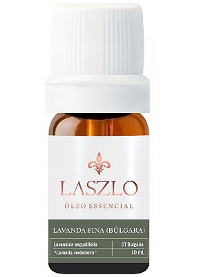 Laszlo Óleo Essencial de Lavanda Fina (Alta Altitude) GT Bulgária 10ml