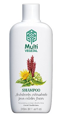 Multi Vegetal Shampoo de Ervas Estimulantes Fortalecimento Capilar 240ml