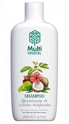 Multi Vegetal Shampoo de Coco 240ml
