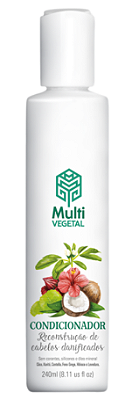 Multi Vegetal Condicionador Para Cabelos Danificados - Coco e Karité 240ml